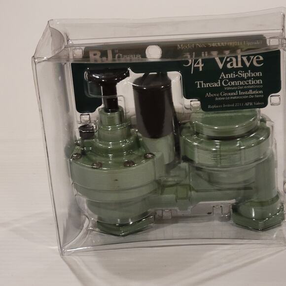 Lawn Genie RJ 3/4" Anti-Siphon Valve with Flow Control - 54000 New, sealed - Picture 4 of 14